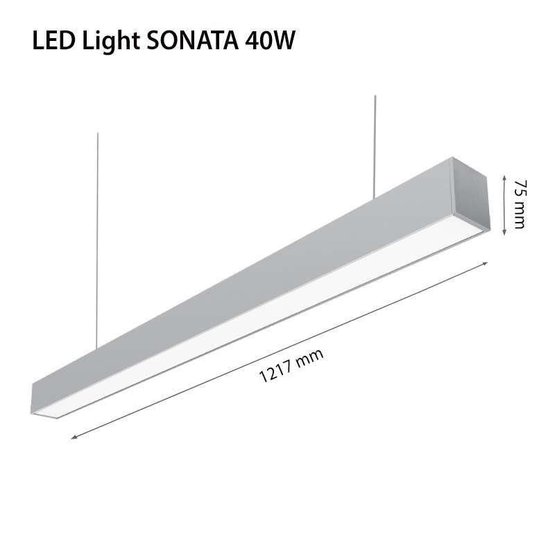 LAMPA LED 2R SONATA 3800159915241 LAMPA LED 2R SONATA 3800159915241