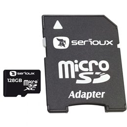 MICROSDXC 128GB UHS-I SRX ADAPTOR CL10