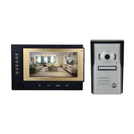 Videointerfon color 7" cu inregistrare Tongwei DP-701R