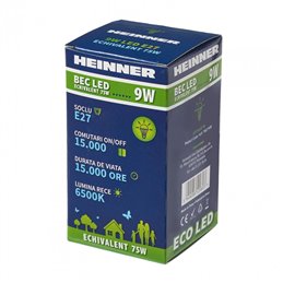 BEC LED HEINNER 9W HLB-9WE2765K
