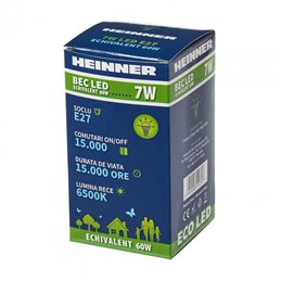 BEC LED HEINNER 7W HLB-7WE2765K