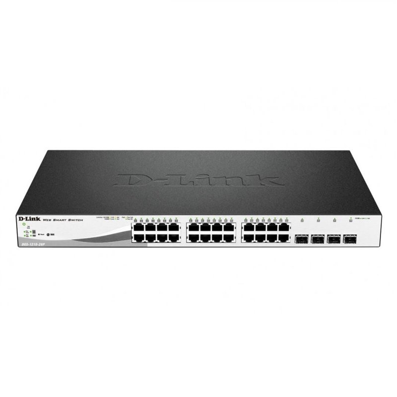 D-LINK 28-PORT-GIGABIT POE+SMART SWITCH D-LINK 28-PORT-GIGABIT POE+SMART SWITCH