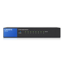 LINKSYS 8-PORT GIGABIT SWITCH LGS108-EU