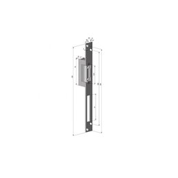 ELECTROMAGNET FAIL LOCK YALE12Vcc 230mA