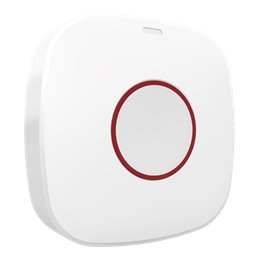 Buton de urgenta Wireless AX PRO 868Mhz, un canal, montaj aplicat - HIKVISION DS-PDEB1-EG2-WE