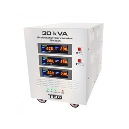Stabilizator retea maxim 30KVA-SVC cu servomotor trifazat