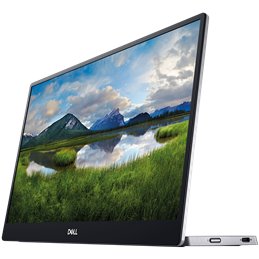Monitor LED DELL Portable C1422H, 14", 1920x1080 @ 60Hz, 16:09, 700:1, 6ms , 300 cd/m2, 2x USB Type-C (Alt Mode DP1.2, HBR) , DP