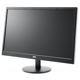 Monitor 21.5'' AOC E2270SWDN Black TN, 16:9, 1920x1080, 5ms, 200 cd/m2, 700:1, D-Sub, DVI, vesa