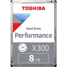 HDD Desktop Toshiba X300 (3.5'' 8TB, 7200RPM, 256MB, SATA 6Gb/s), bulk