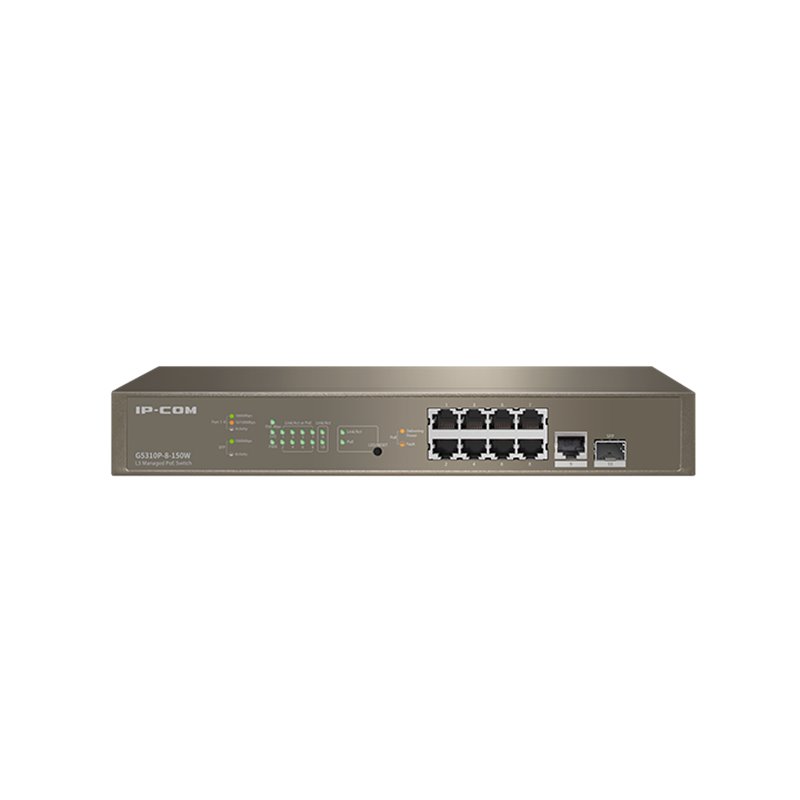 IP-COM 10PORT GIGABIT L3 MANAGED SWITCH IP-COM 10PORT GIGABIT L3 MANAGED SWITCH