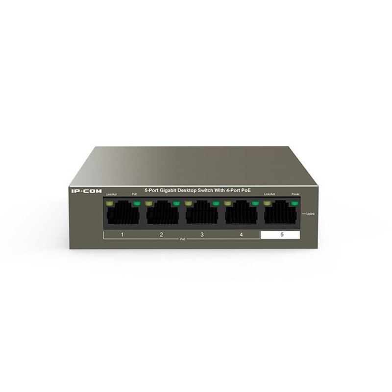 IP-COM 5-PORT GIGABIT DESKTOP SWITCH POE IP-COM 5-PORT GIGABIT DESKTOP SWITCH POE