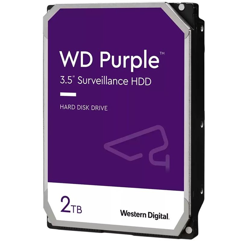 HDD AV WD Purple (3.5'', 2TB, 256MB, 5400 RPM, SATA 6 Gb/s) HDD AV WD Purple (3.5'', 2TB, 256MB, 5400 RPM, SATA 6 Gb/s)
