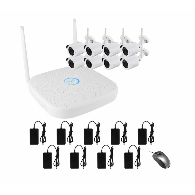 SISTEM SUPRAVEGHERE IP 8 CH WIFI 720P SISTEM SUPRAVEGHERE IP 8 CH WIFI 720P