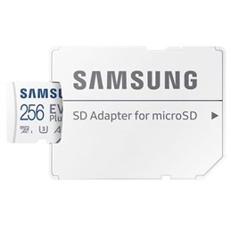 MICROSDXC EVO PLUS 256GB CL10 UHS1 W/AD