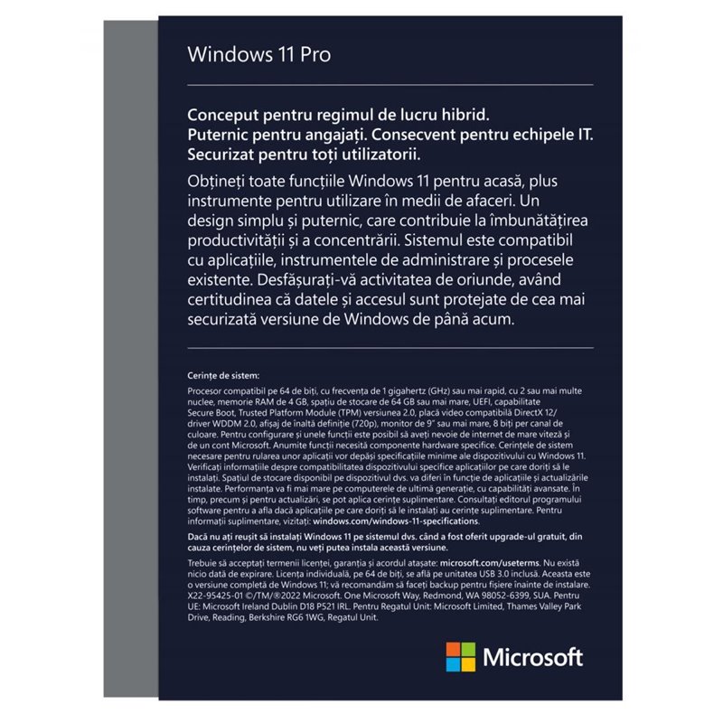 Win 11 Pro FPP P2 32-bit/64-bit Eng USB Win 11 Pro FPP P2 32-bit/64-bit Eng USB