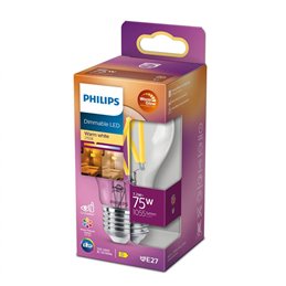 Bec LED Philips Classic A60, putere regl