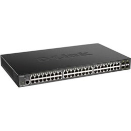 DLINK SW 48P-GB 4P-SFP SMART MANAGED POE