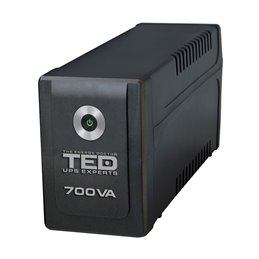 UPS 700VA 400W LED TED LINE INTERACTIVE CU STABILIZATOR 2 IESIRI SCHUKO
