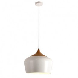 LUSTRA ALBA LEMN E27 35X26...