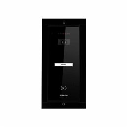 Panou video exterior Electra Smart incastrat negru
