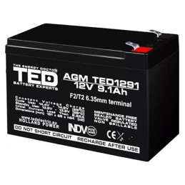 ACUMULATOR VRLA 12V 9.1AH...