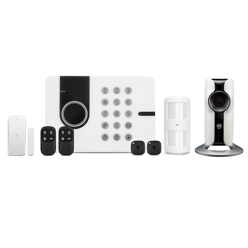 Sistem de alarma wireless Chuango G5W si camera IP IP116 Sistem de alarma wireless Chuango G5W si camera IP IP116