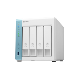 NAS QNAP 431K 4BAY 1.7GHZ TIADV 1PC 1YR