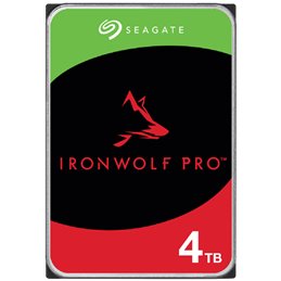 HDD NAS SEAGATE IronWolf Pro 4TB CMR 3.5", 256MB, SATA 6Gbps, 7200RPM, RV Sensors, Rescue Data Recovery Services 3 ani, TBW: 550