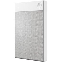 HDD Extern SEAGATE Backup Plus Ultra Touch 2TB, USB 3.0 Type C, AES-256 encryption, Rescue Data Recovery Services, White