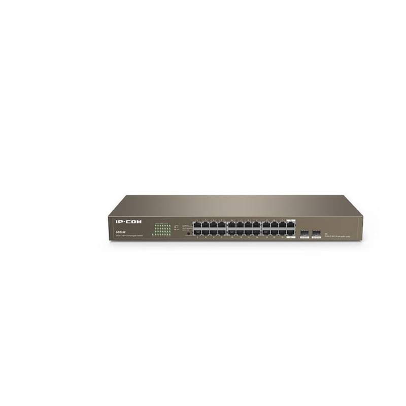 IP-COM 24-P 2SFP GIGABIT ETHERNET SWITCH IP-COM 24-P 2SFP GIGABIT ETHERNET SWITCH