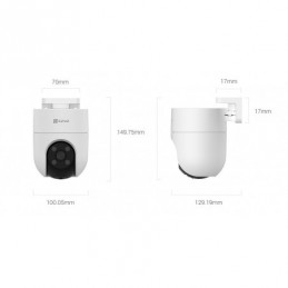 CAMERA WIFI PAN & TILT 4MP...