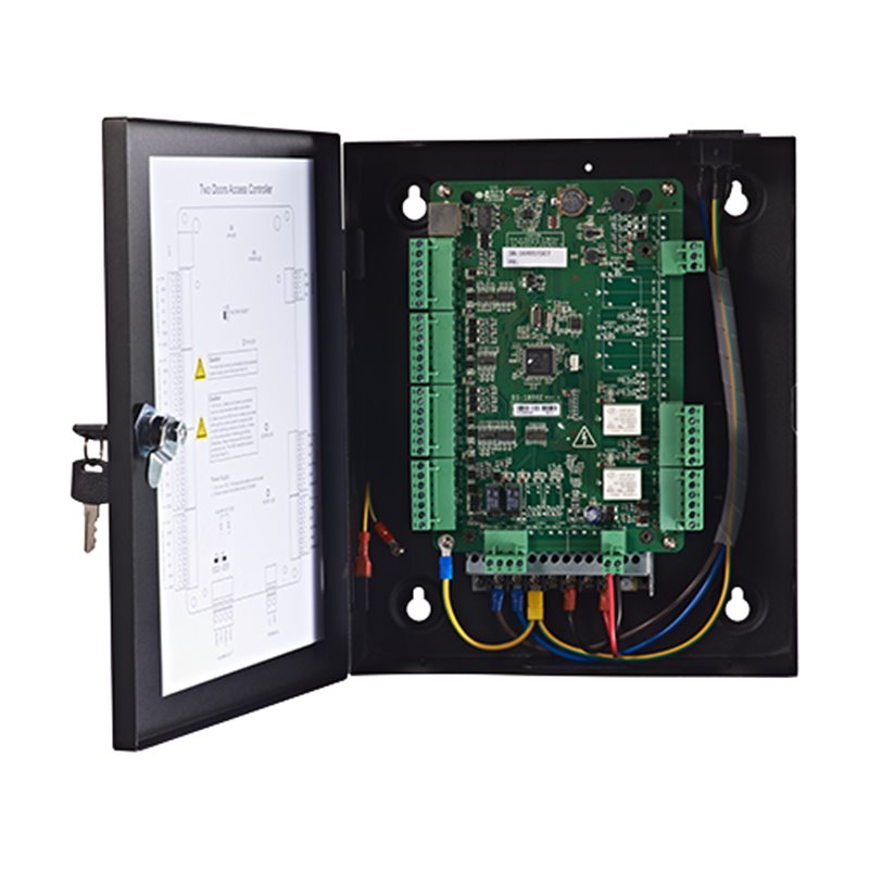 Centrala de control acces pentru 2 usi bidirectionala, conexiune TCP/IP - HIKVISION DS-K2802 Centrala de control acces pentru 2 usi bidirectionala, conexiune TCP/IP - HIKVISION DS-K2802