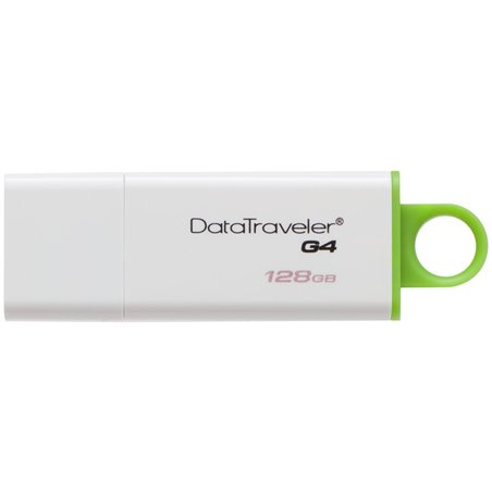 Kingston  128GB USB 3.0 DataTraveler I G4 (White + Green), EAN: '740617220483