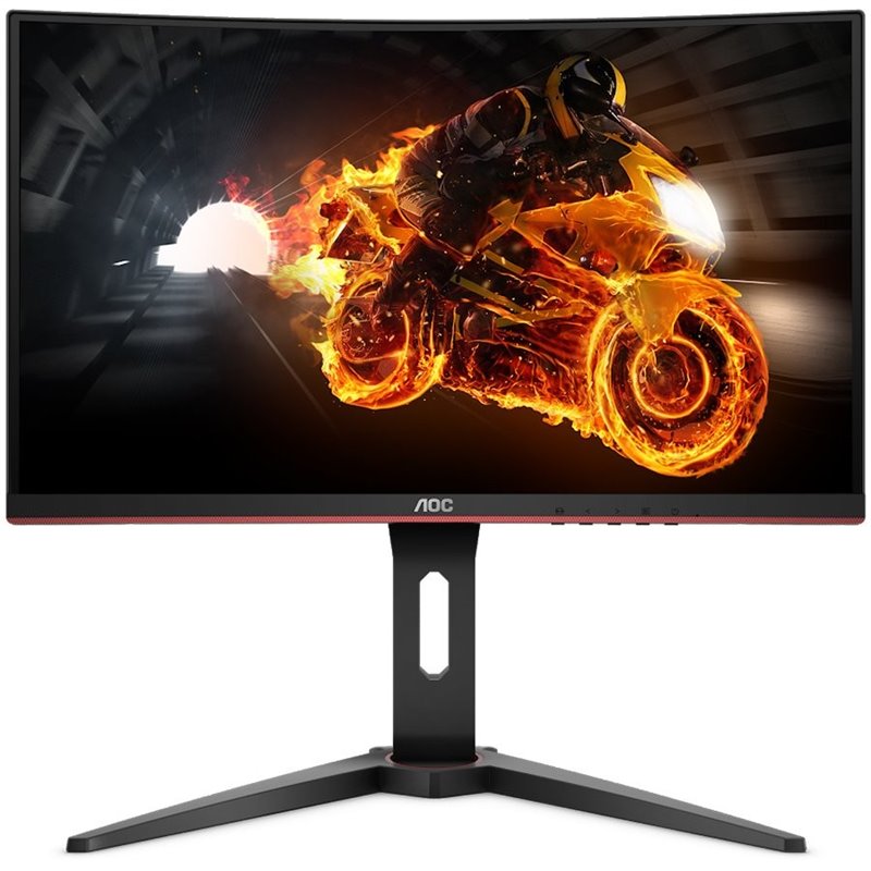 AOC Monitor LED C27G1 Curved Gaming (27“, 16:9, 1920x1080, VA, 144Hz, 250 cd/m², 3000:1, 80M:1, 1 ms, 178/178°, VGA, 2xHDMI, DP AOC Monitor LED C27G1 Curved Gaming (27“, 16:9, 1920x1080, VA, 144Hz, 250 cd/m², 3000:1, 80M:1, 1 ms, 178/178°, VGA, 2xHDMI, DP