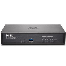 DELL SonicWALL TZ400, 4x800MHz cores, 1GB RAM, 64MB Flash,  8 x RJ45 Ports 10/100/1000, USB, VPN, VLAN