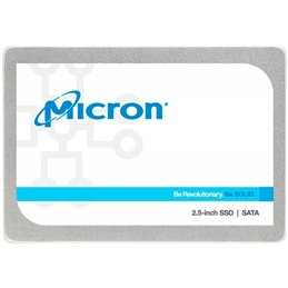 MICRON 1300 512GB SSD, 2.5” 7mm, SATA 6 Gb/s, Read/Write: 530 / 520 MB/s, Random Read/Write IOPS 90K/87K