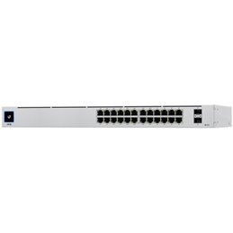 Ubiquiti USW-Pro-24-POE-EU configurable Gigabit Layer2 and Layer3 switch with auto-sensing 802.3at PoE+ and 802.3bt PoE++