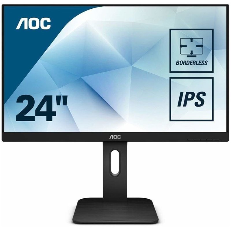 AOC Monitor LED 24P1 PRO (23.8“, 16:9, 1920x1080, IPS, 250 cd/m², 1000:1, 50M:1, 5 ms, 178/178°, VGA, DP, HDMI, DVI, 4 x USB 3.0 AOC Monitor LED 24P1 PRO (23.8“, 16:9, 1920x1080, IPS, 250 cd/m², 1000:1, 50M:1, 5 ms, 178/178°, VGA, DP, HDMI, DVI, 4 x USB 3.0