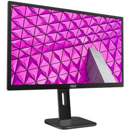 AOC Monitor LED 24P1 PRO (23.8“, 16:9, 1920x1080, IPS, 250 cd/m², 1000:1, 50M:1, 5 ms, 178/178°, VGA, DP, HDMI, DVI, 4 x USB 3.0