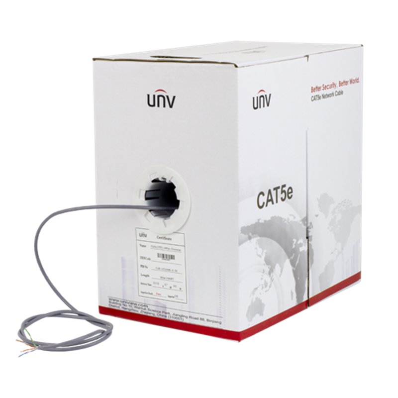 Cablu UTP cat.5e, OFC, 0.50 mm cupru - UNV CAB-LC2100B-IN Cablu UTP cat.5e, OFC, 0.50 mm cupru - UNV CAB-LC2100B-IN