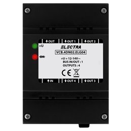 Doza derivatie video, 4 iesiri SMART - ELECTRA VCB.4DN02.ELG04
