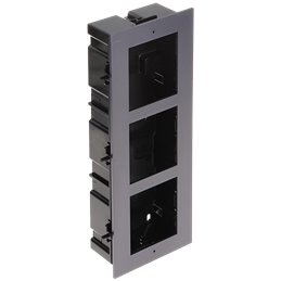 Rama montaj ingropat, 3 module, pentru Interfon modular - HIKVISION DS-KD-ACF3