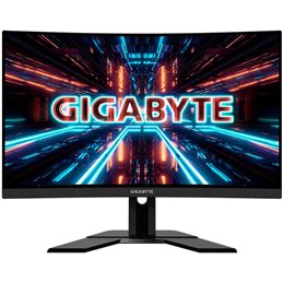GIGABYTE GAMING Monitor 27", VA Curved 1500R, FHD 1920x1080@144Hz, AMD FreeSync Premium, 250cd/m2, 1ms (MPRT), 91% DCI-P3, 2xHDM