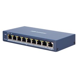 Switch 8 porturi PoE, 1 port uplink RJ45, SMART Management - HIKVISION DS-3E1309P-EI