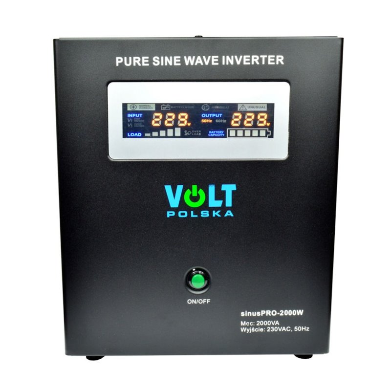 UPS centrale termice VOLT sinus PRO-2000W 2000VA 1400W Tensiune baterie 24V (2 x 12V) UPS centrale termice VOLT sinus PRO-2000W 2000VA 1400W Tensiune baterie 24V (2 x 12V)