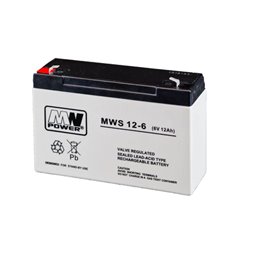 ACUMULATOR 12AH/6V MW POWER