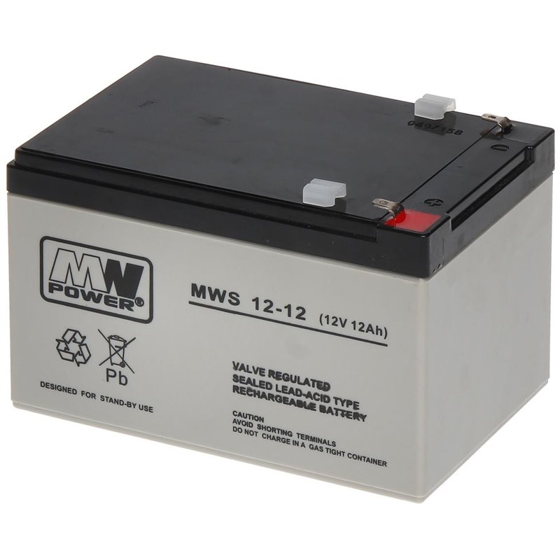 ACUMULATOR 12AH/12V MW POWER ACUMULATOR 12AH/12V MW POWER