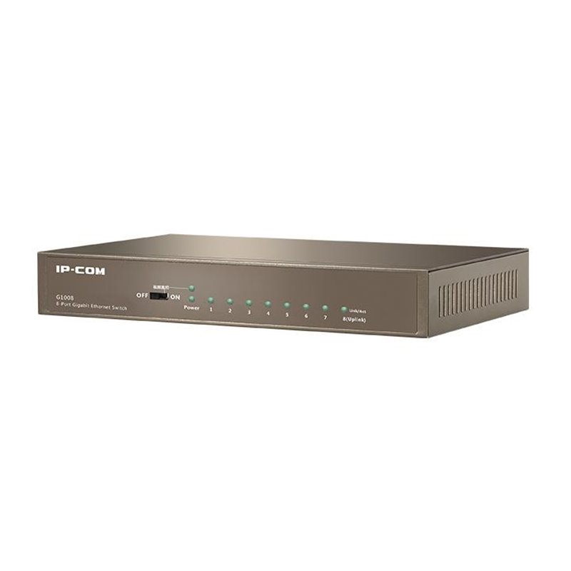 IP-COM 8 PORT GIGABIT DESKTOP SWITCH IP-COM 8 PORT GIGABIT DESKTOP SWITCH