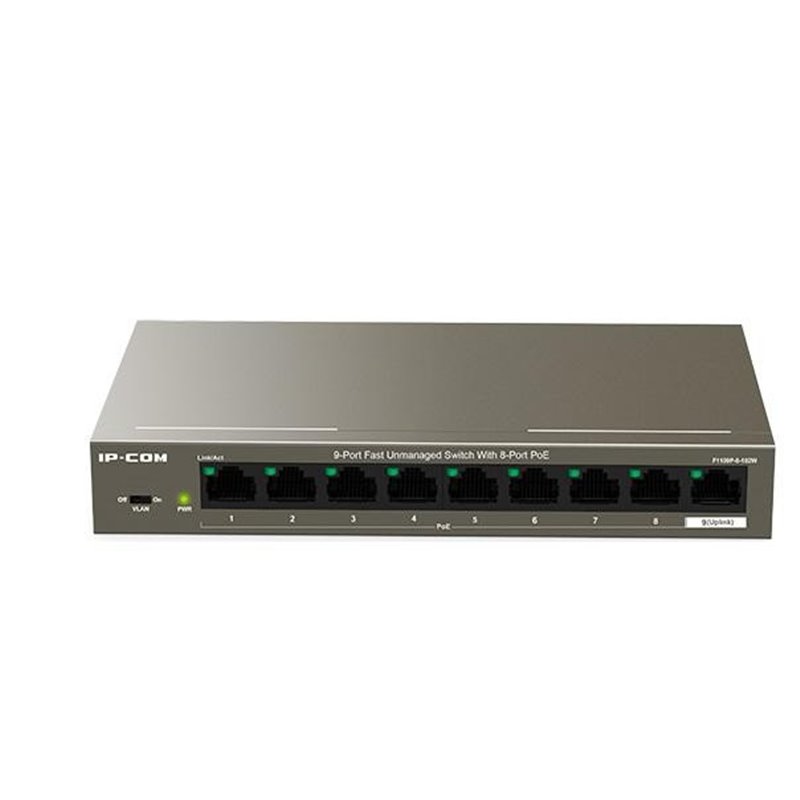 IP-COM 9P 10/100 UNMNG 8P POE SWITCH IP-COM 9P 10/100 UNMNG 8P POE SWITCH