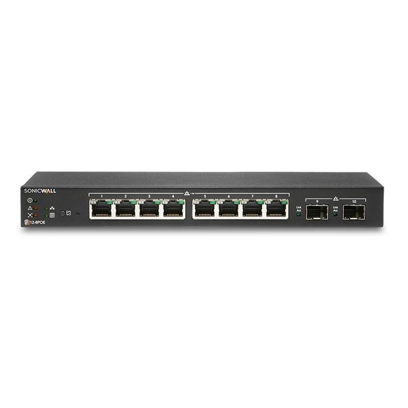 SW SC SWS12 8P GB 2P SFP L2 MANAGED SW SC SWS12 8P GB 2P SFP L2 MANAGED